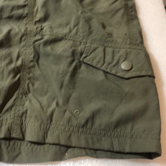 The North Face women's hiking shorts-size 12. Olive green color - Picture 6 of 12